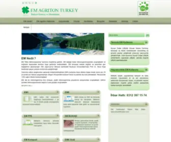 Emturkey.com.tr(EM Agriton Turkey) Screenshot