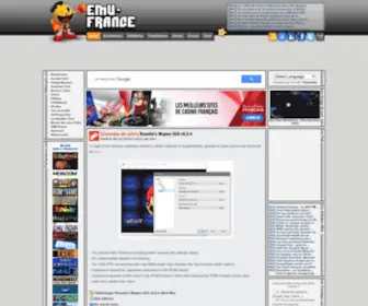 Emu-France.com(Le Portail De L'Emulation Francophone Libre) Screenshot
