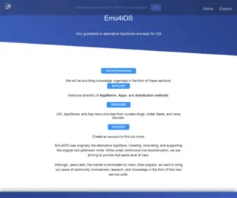 Emu4Ios.net(SSL handshake failed) Screenshot