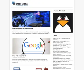 Emuforge.com(emuforge) Screenshot