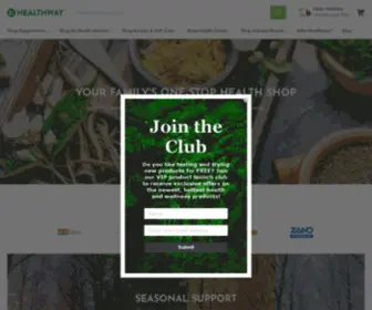 Emugold.com(The Healthway Store) Screenshot