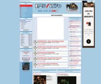 Emuinfo.pl(Emulatory, Romy, Stare Gry, Konsole, Kody do gier, Solucje) Screenshot