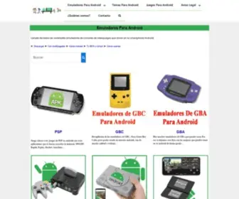 Emuladoresparaandroid.com(Todos los Emuladores de VideoConsolas para Android) Screenshot