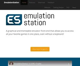 Emulationstation.org(A graphical emulator front) Screenshot
