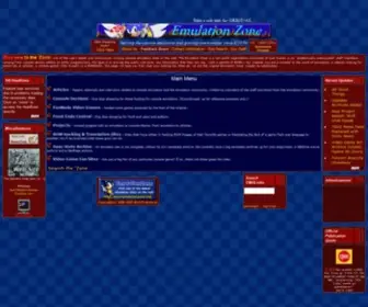 Emulationzone.org(E m u l a t i o n Z o n e) Screenshot