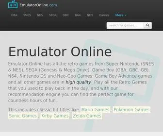 Emulatoronline.com(Emulator Online) Screenshot