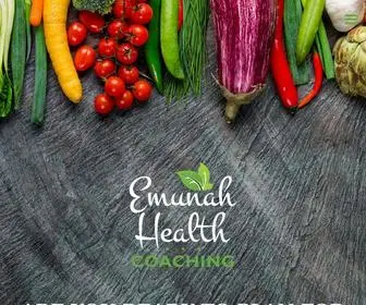 Emunahhealth.com(Health Coaching & Resources) Screenshot