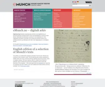 Emunch.no(Velkommen) Screenshot