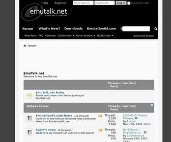 Emutalk.net(News) Screenshot