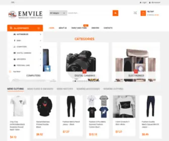 Emvile.com(Emvile Transantlantic Company is your solution for buying retail and bulk Computers) Screenshot