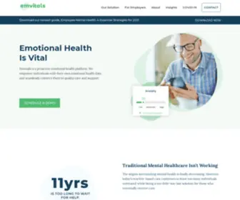 Emvitals.com(Improve Employee Performance Through Emotional Health) Screenshot