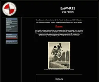 EMW-R35.de(EMW r35 Das Forum) Screenshot