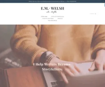 Emwelsh.com(Creative writing tips) Screenshot