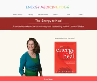 Emyoga.net(Energy Medicine Yoga) Screenshot