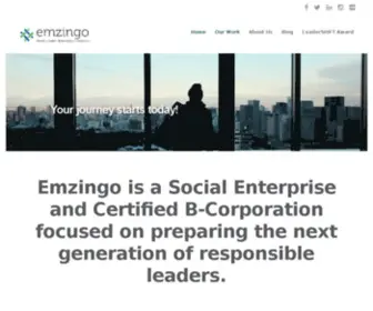 Emzingo.com(Emzingo Corporate) Screenshot