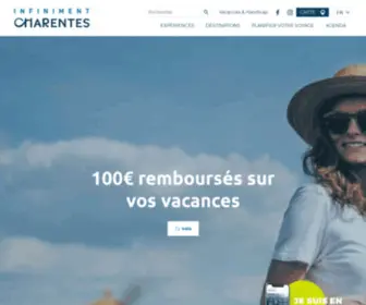 EN-Charente-Maritime.com(Séjour en Charente et Charente) Screenshot