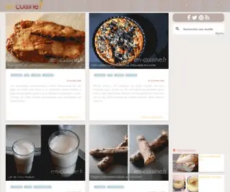 EN-Cuisine.fr(En cuisine) Screenshot