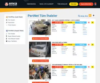 EN-KA.com.tr(Enka : Türkiye’nin En Büyük Hasarlı Araç İhale Platformu) Screenshot