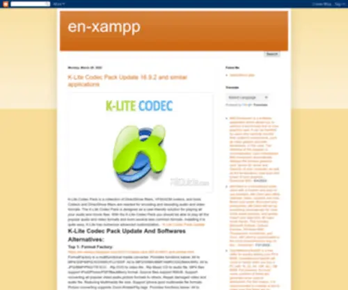 EN-Xampp.blogspot.com(EN Xampp) Screenshot