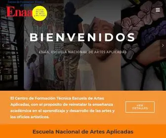 Enaa.cl(Escuela Nacional de Artes Aplicadas) Screenshot