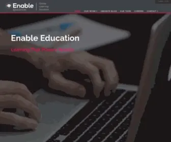 Enableeducation.com(Enable a more adaptable) Screenshot