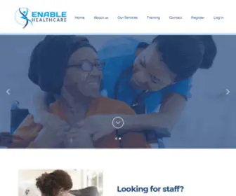 Enablehealthcareltd.com(First Class Care) Screenshot