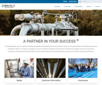 Enablemidstream.com(Enable Midstream Partners) Screenshot