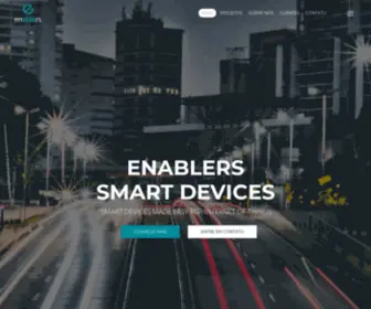 Enablers.com.br(SMART DEVICES MADE EASY FOR INTERNET OF THINGS) Screenshot