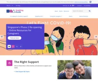 Enablingguide.sg(The Enabling Guide) Screenshot