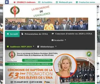 Ena.ci(Ecole Nationale d'Administration (ENA)) Screenshot
