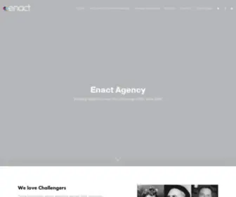 Enactagency.com(Enact) Screenshot