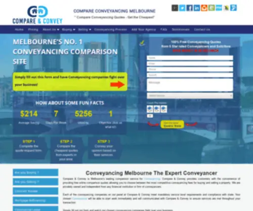 Enactconveyancingmelbourne.com.au(Conveyancing Melbourne) Screenshot