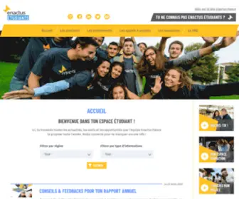 Enactus-Etudiants.fr(Appel à projets étudiants) Screenshot