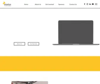 Enactussydney.org(Enactus University of Sydney) Screenshot