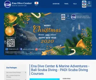 Enadive.co.id(PADI Scuba Diving Courses) Screenshot