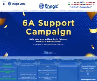 EnagicPh.com(Enagic Philippines) Screenshot