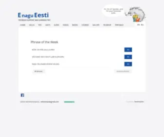 Enagueesti.ee(E nagu Eesti) Screenshot