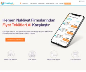Enakliyat.com.tr(Evden Eve Nakliyat) Screenshot
