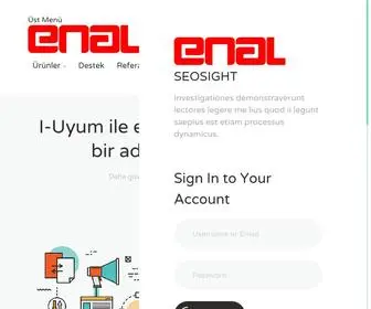 Enal.com.tr(Enal Yazılım) Screenshot