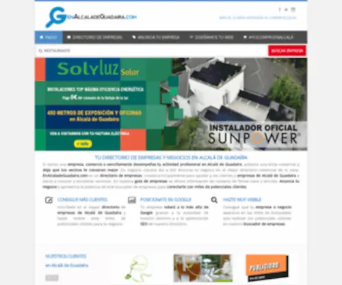 Enalcaladeguadaira.com(Buscador de empresas en Alcalá de Guadaíra. Directorio de negocios en Alcalá de Guadaíra) Screenshot