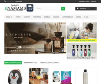 Enamams.lt(Prestashop powerfull blog) Screenshot