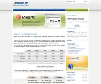 Ename.ro(Gazduire Web in Romania) Screenshot