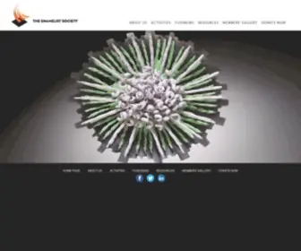 Enamelistsociety.org(The Enamelist Society Inc) Screenshot