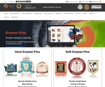 Enamelpins.com(Custom Enamel Pins Hots) Screenshot