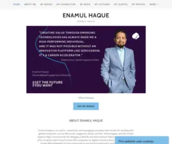 Enamulhaque.co.uk(Enamul Haque) Screenshot