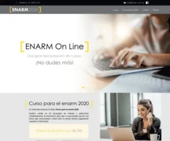 Enarm.com.mx(La mejor recopilacion de cursos para el Enarm) Screenshot