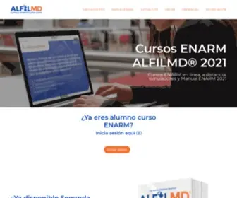 Enarmcurso.com(La mejor plataforma ENARM) Screenshot