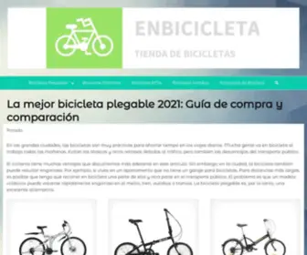 Enbicicleta.info(La mejor bicicleta plegable 2021: Guía de compra y comparación) Screenshot