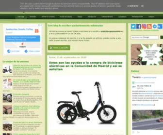 Enbicipormadrid.es(En bici por madrid) Screenshot