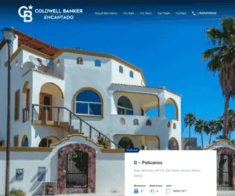 Encantadorealty.com(Coldwell Banker) Screenshot